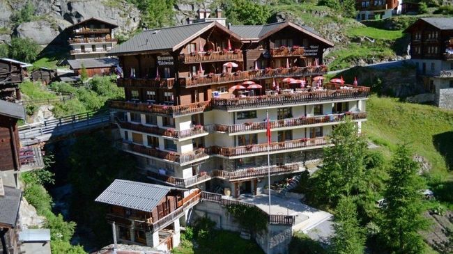 Hotel Edelweiss Blatten Loetschental Exterior foto