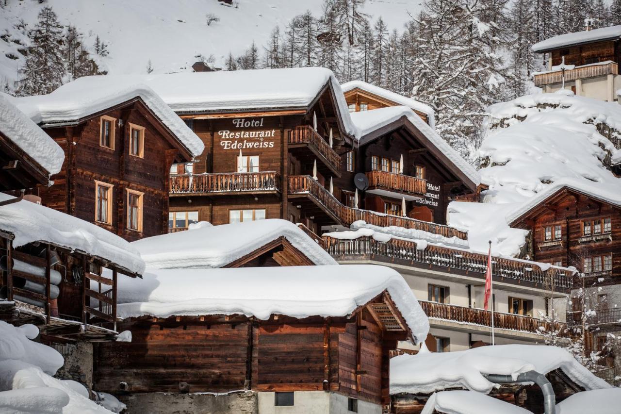 Hotel Edelweiss Blatten Loetschental Exterior foto