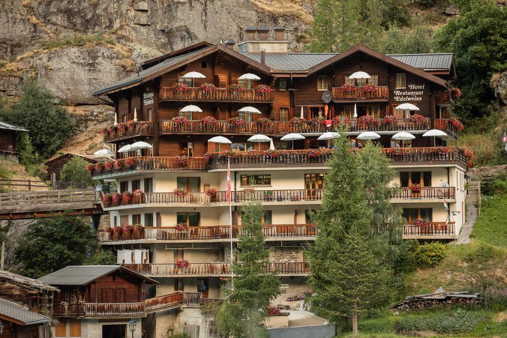 Hotel Edelweiss Blatten Loetschental Exterior foto